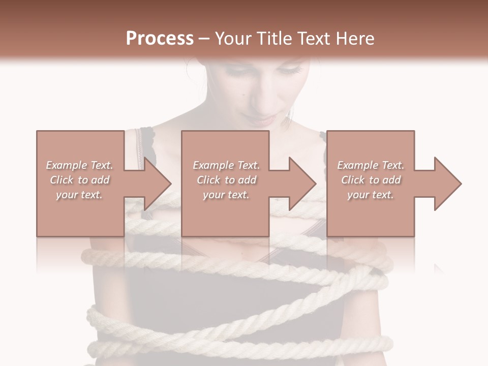 Feminine Unintentional Toil PowerPoint Template