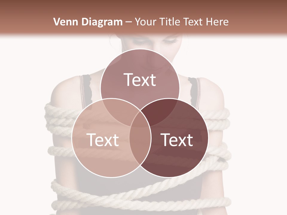 Feminine Unintentional Toil PowerPoint Template