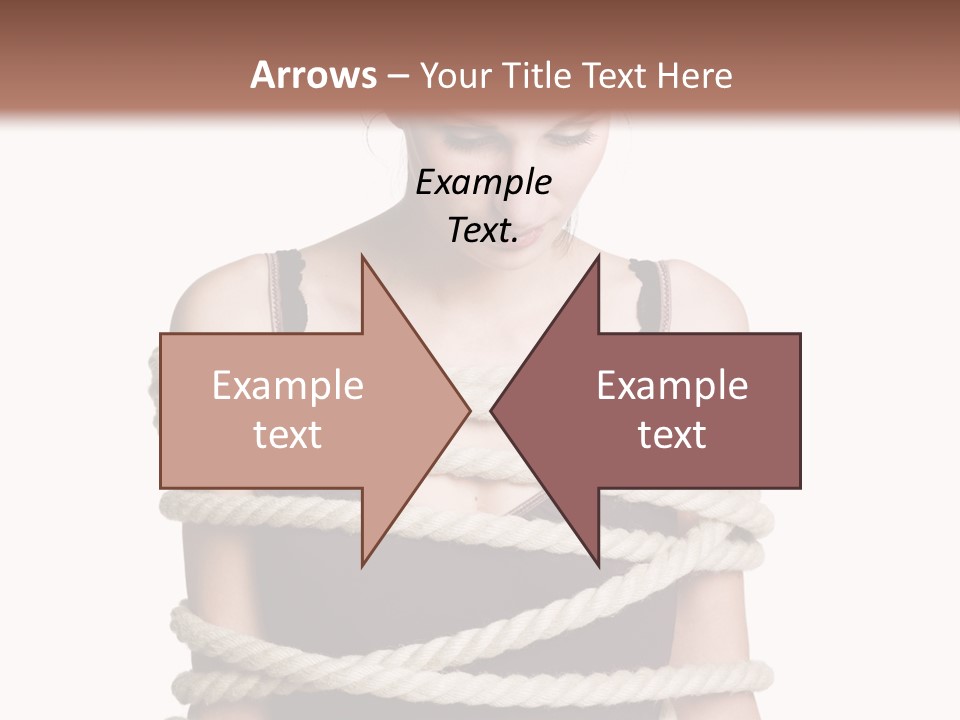 Feminine Unintentional Toil PowerPoint Template