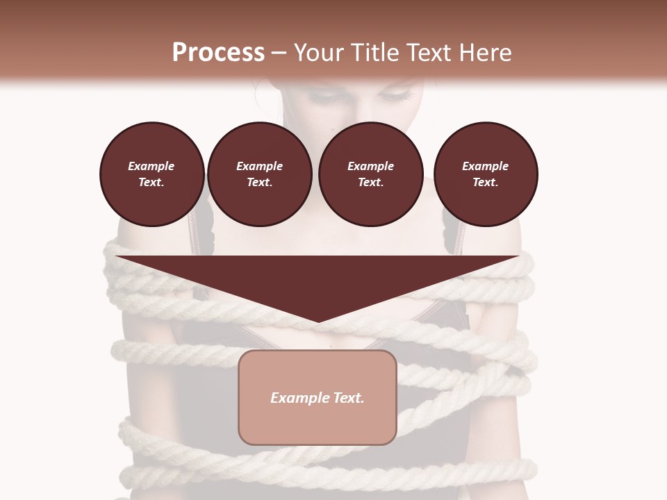 Feminine Unintentional Toil PowerPoint Template