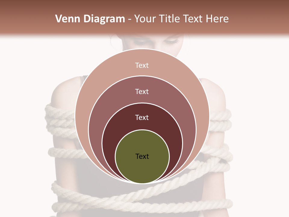 Feminine Unintentional Toil PowerPoint Template