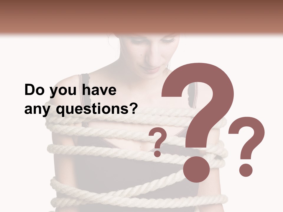 Feminine Unintentional Toil PowerPoint Template