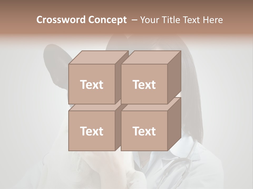 A Woman Holding A Small Dog In Her Arms PowerPoint Template