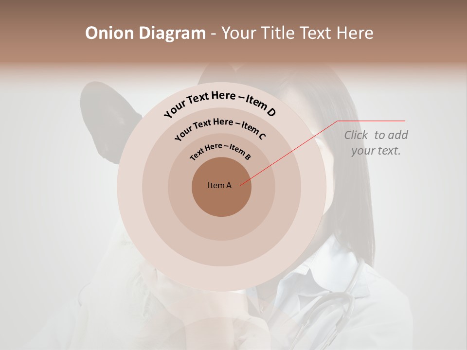 A Woman Holding A Small Dog In Her Arms PowerPoint Template