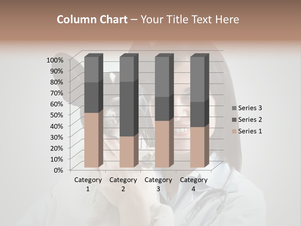 A Woman Holding A Small Dog In Her Arms PowerPoint Template