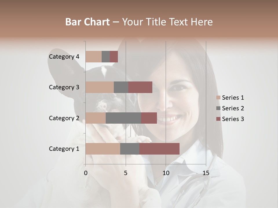 A Woman Holding A Small Dog In Her Arms PowerPoint Template