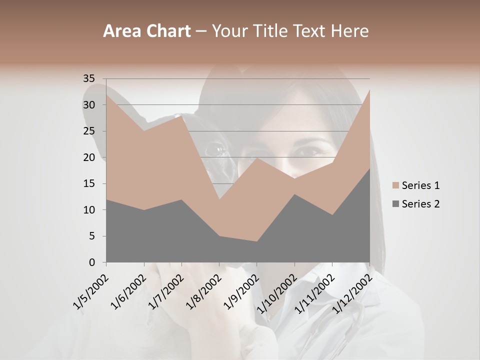 A Woman Holding A Small Dog In Her Arms PowerPoint Template