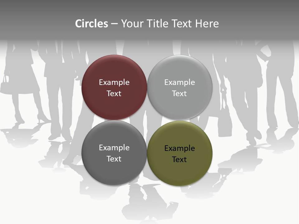 Business Woman Female PowerPoint Template