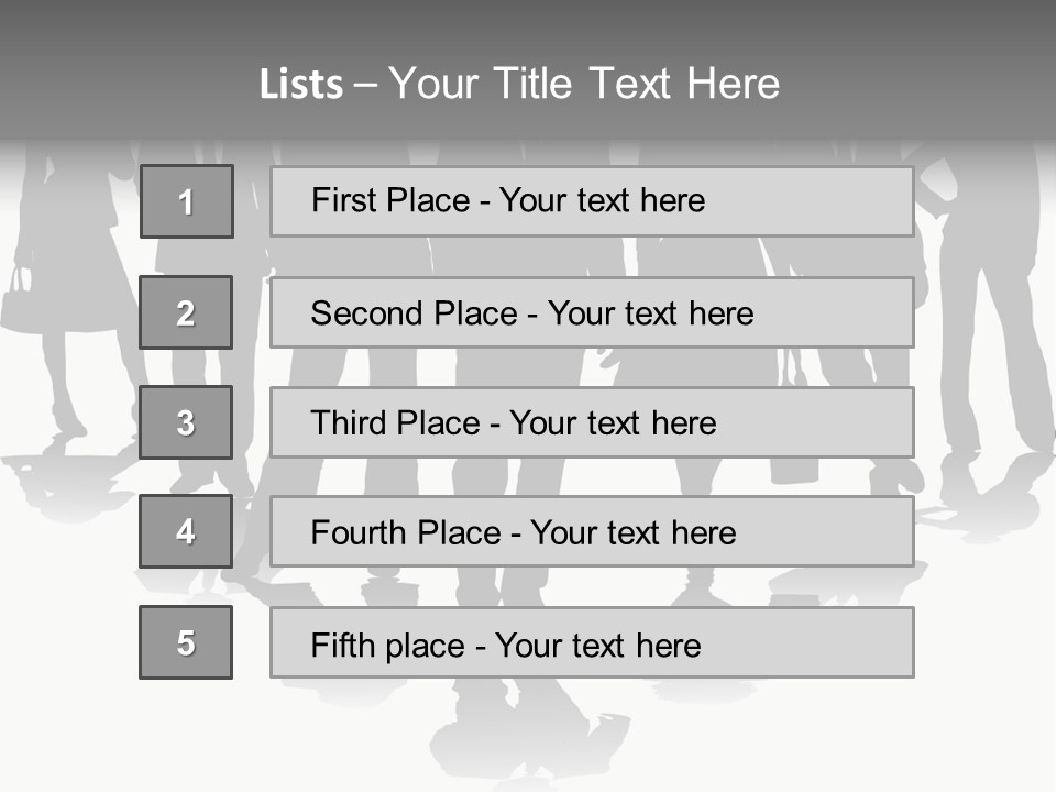 Business Woman Female PowerPoint Template