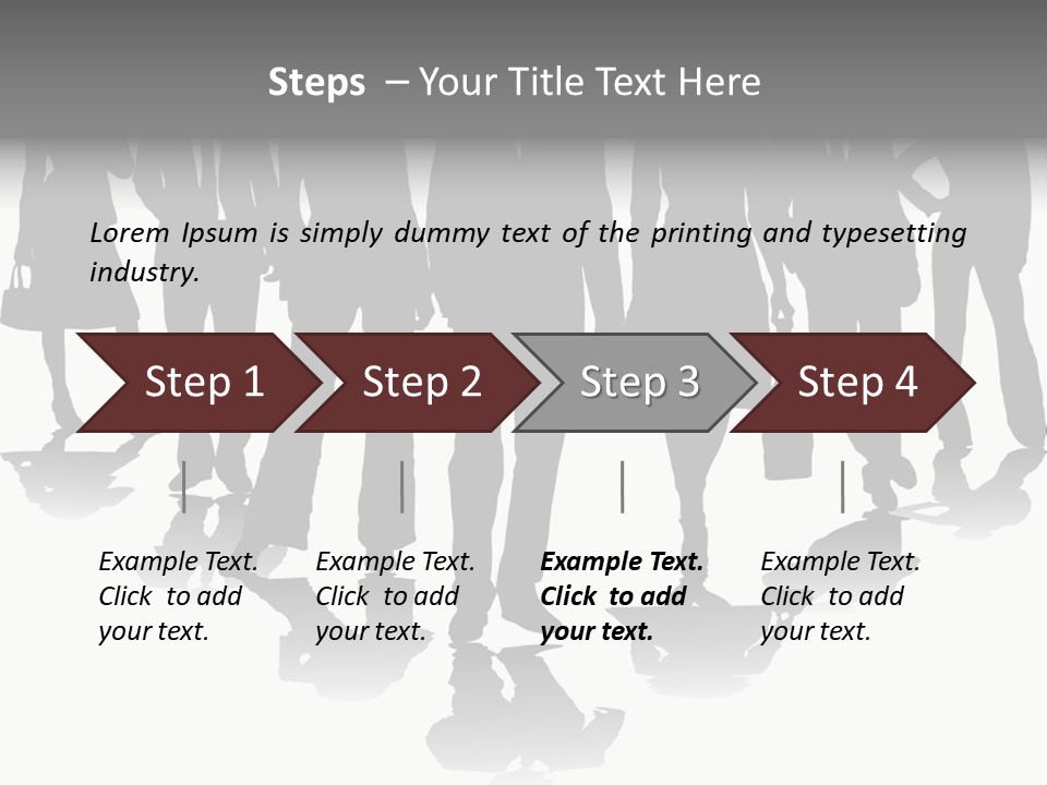 Business Woman Female PowerPoint Template