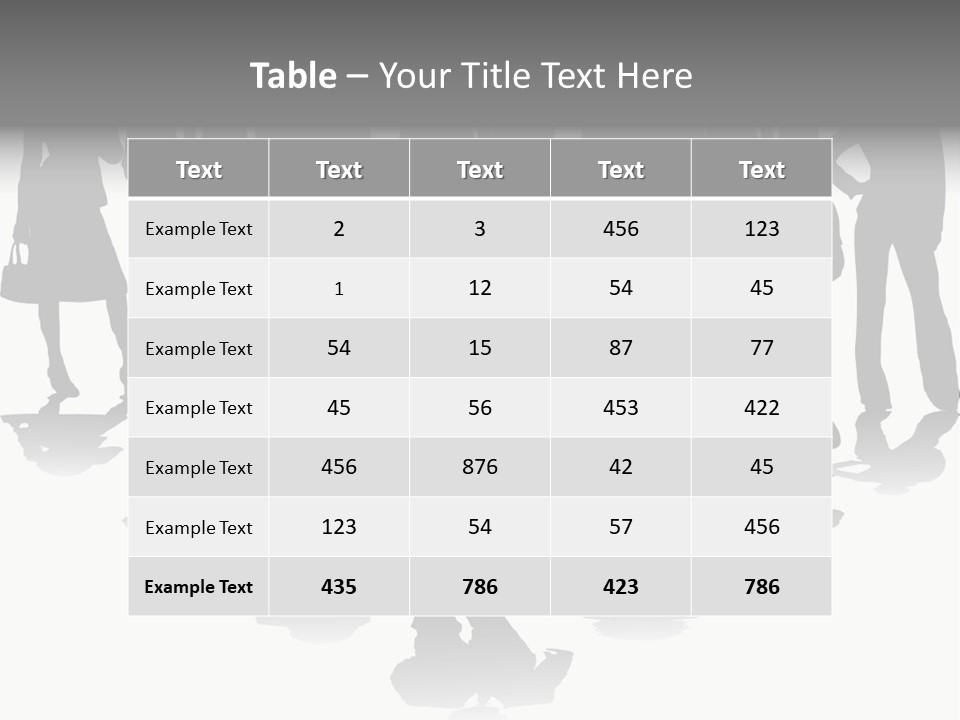 Business Woman Female PowerPoint Template