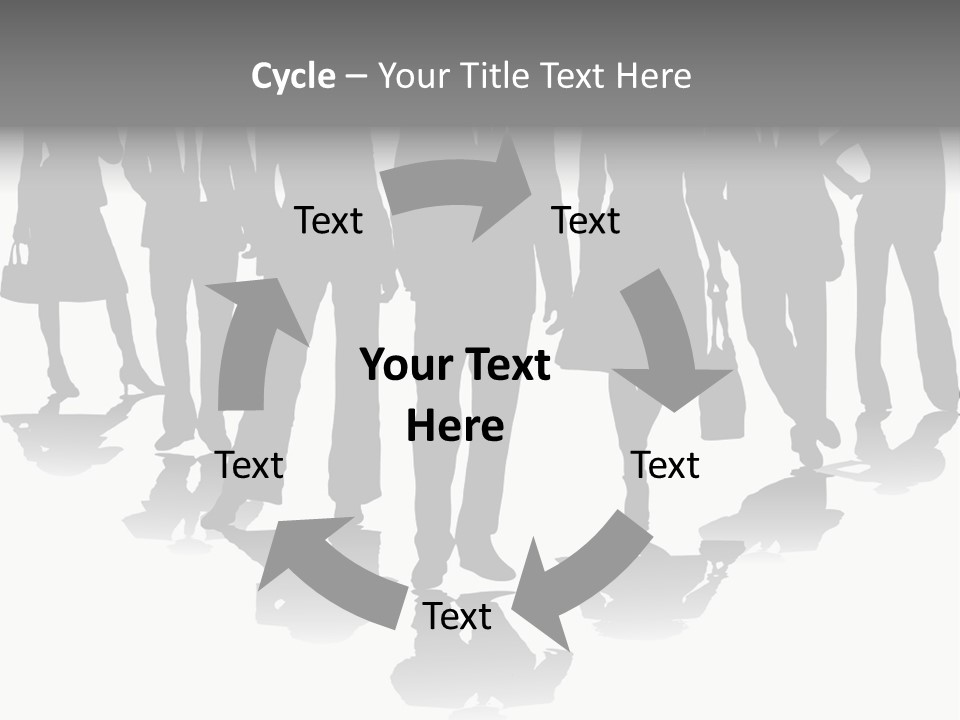 Business Woman Female PowerPoint Template