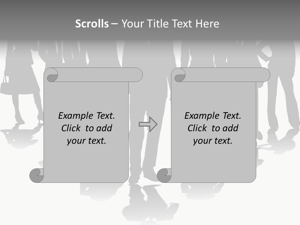 Business Woman Female PowerPoint Template