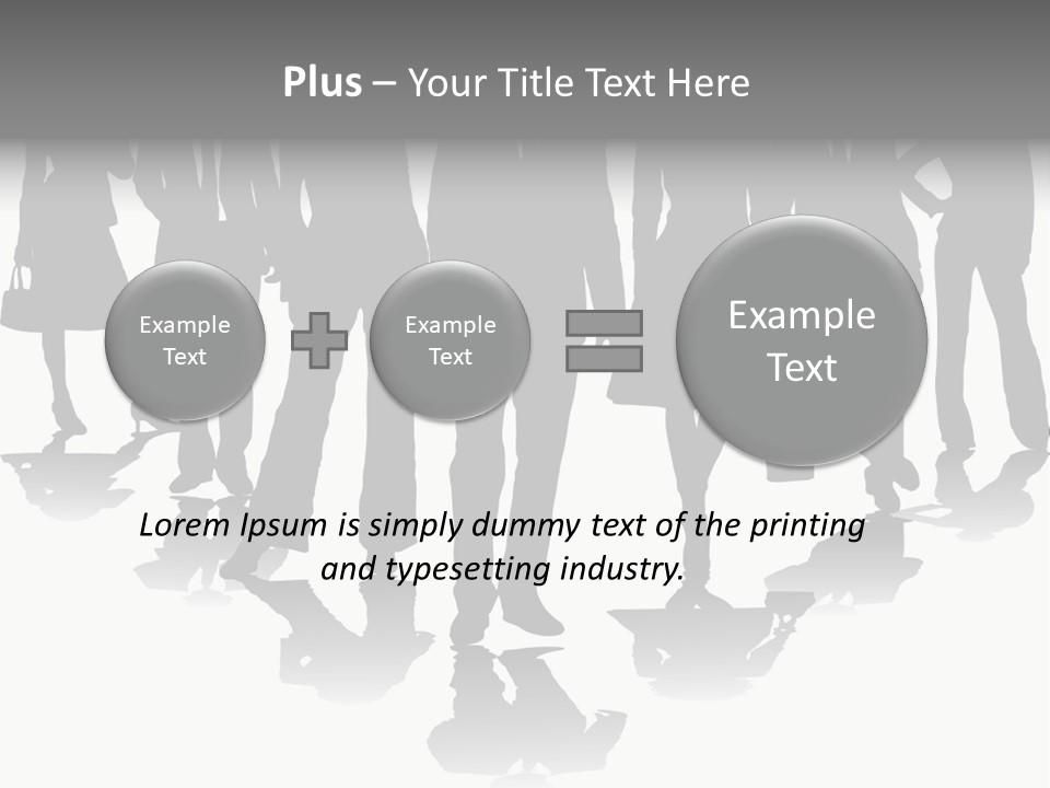 Business Woman Female PowerPoint Template