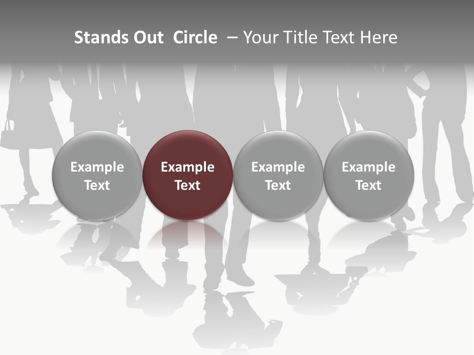 Business Woman Female PowerPoint Template