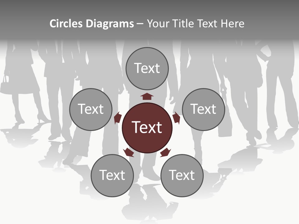 Business Woman Female PowerPoint Template