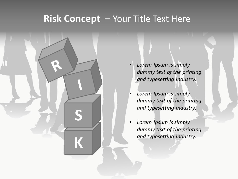 Business Woman Female PowerPoint Template