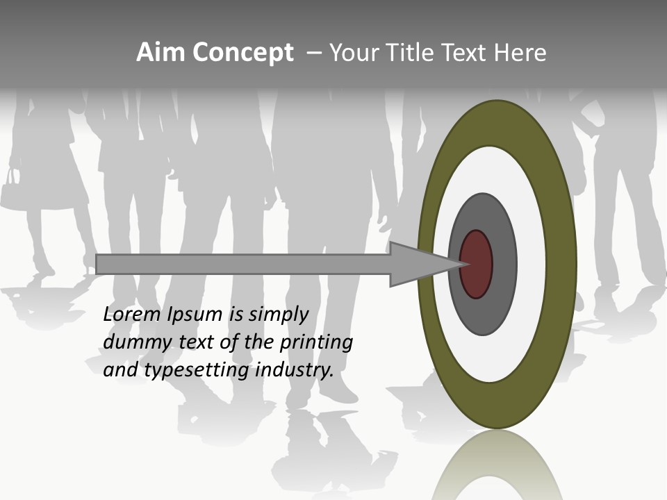 Business Woman Female PowerPoint Template