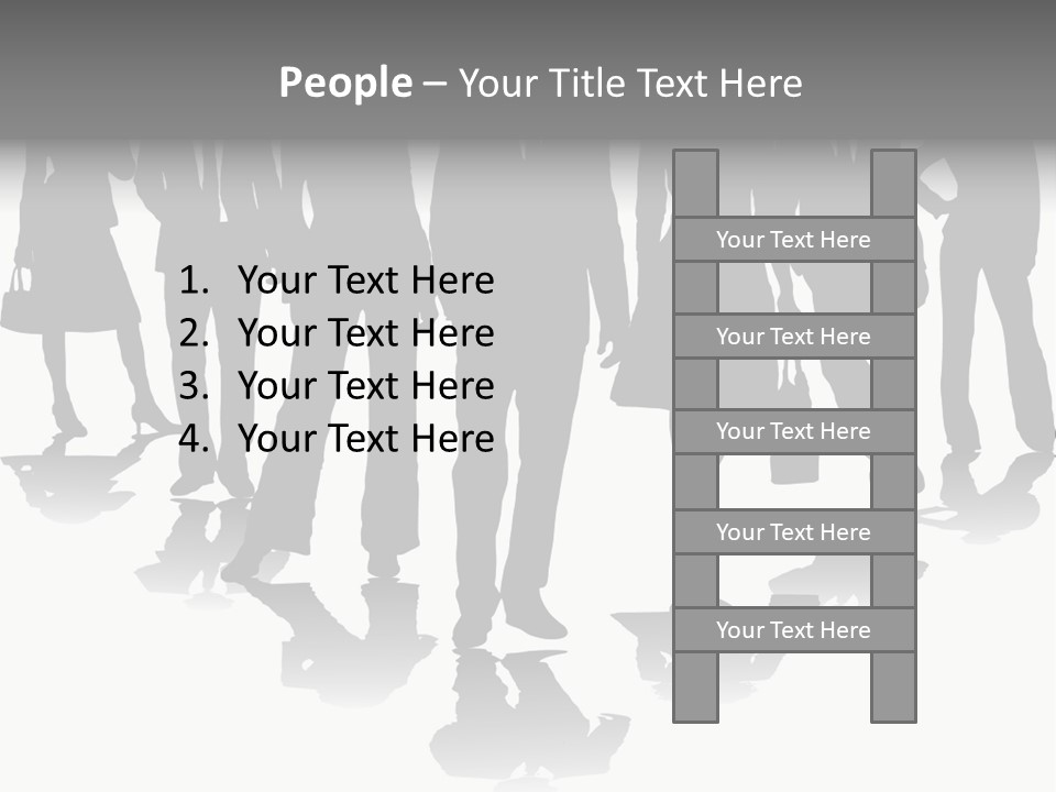 Business Woman Female PowerPoint Template