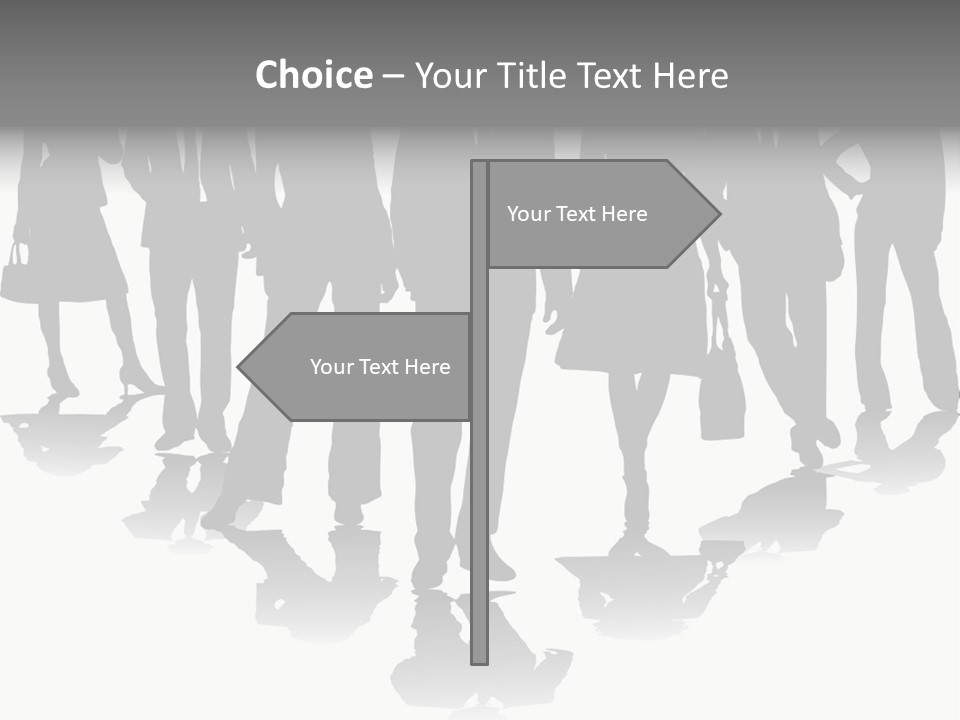 Business Woman Female PowerPoint Template