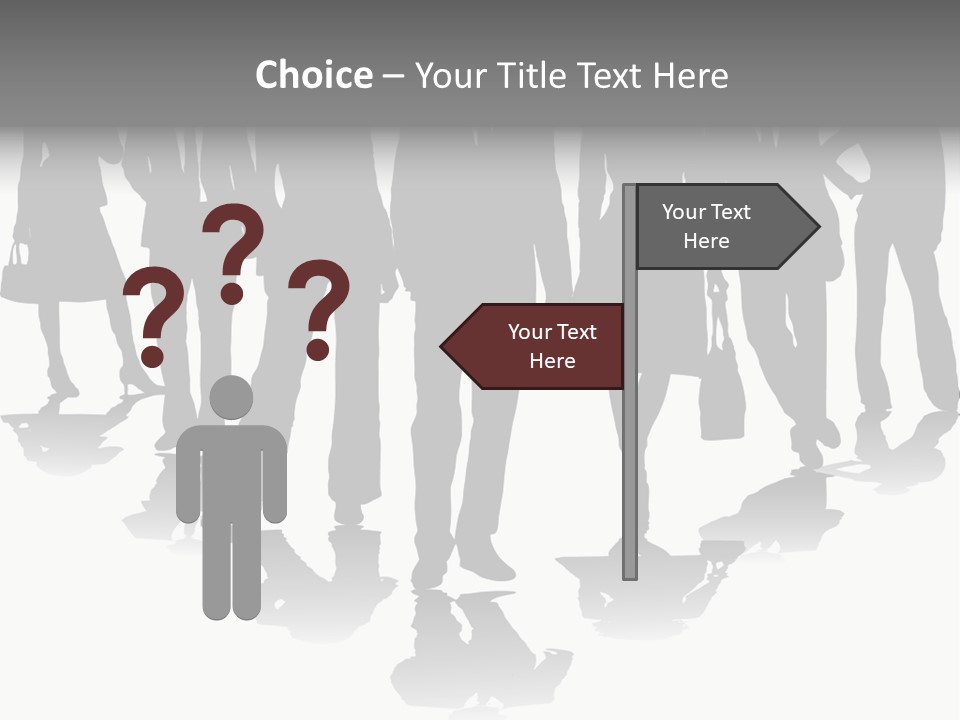 Business Woman Female PowerPoint Template