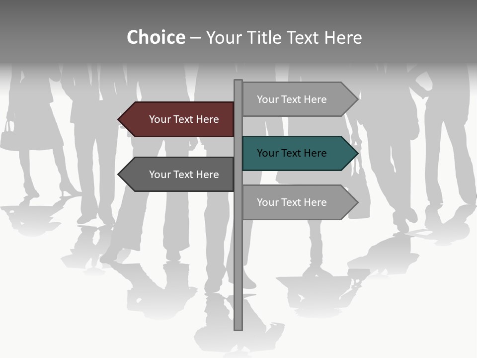 Business Woman Female PowerPoint Template