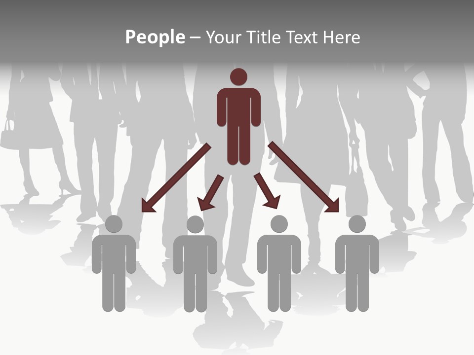 Business Woman Female PowerPoint Template