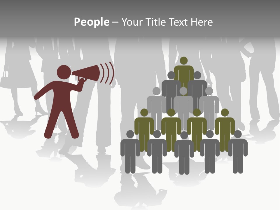 Business Woman Female PowerPoint Template