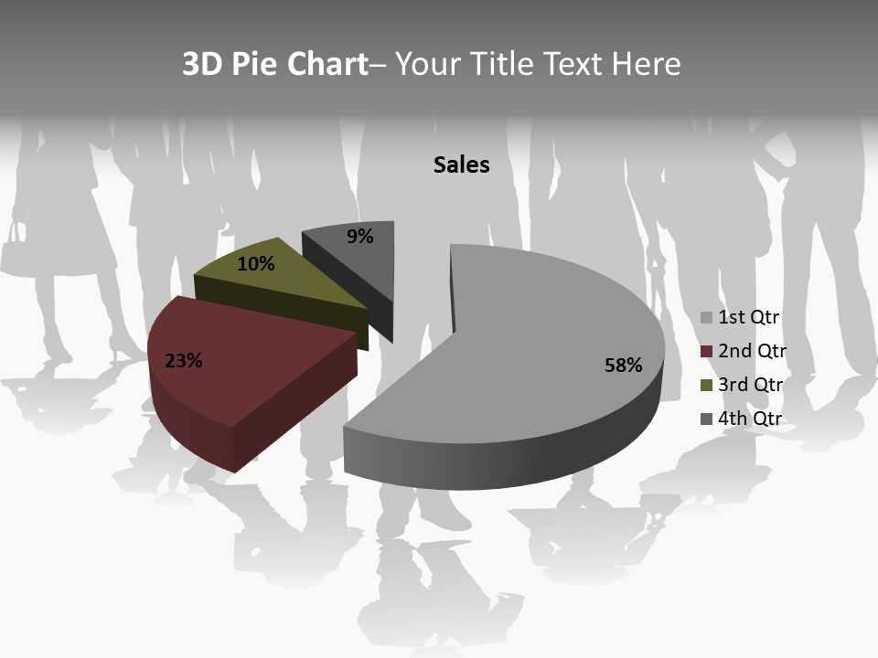 Business Woman Female PowerPoint Template