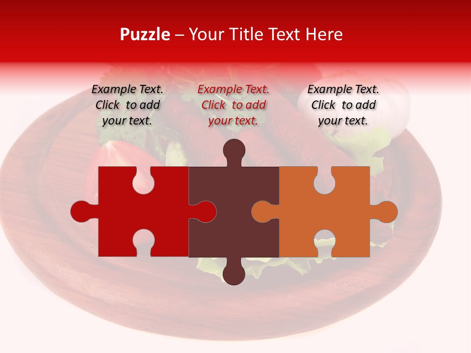 Spicy Bavarian Chop PowerPoint Template