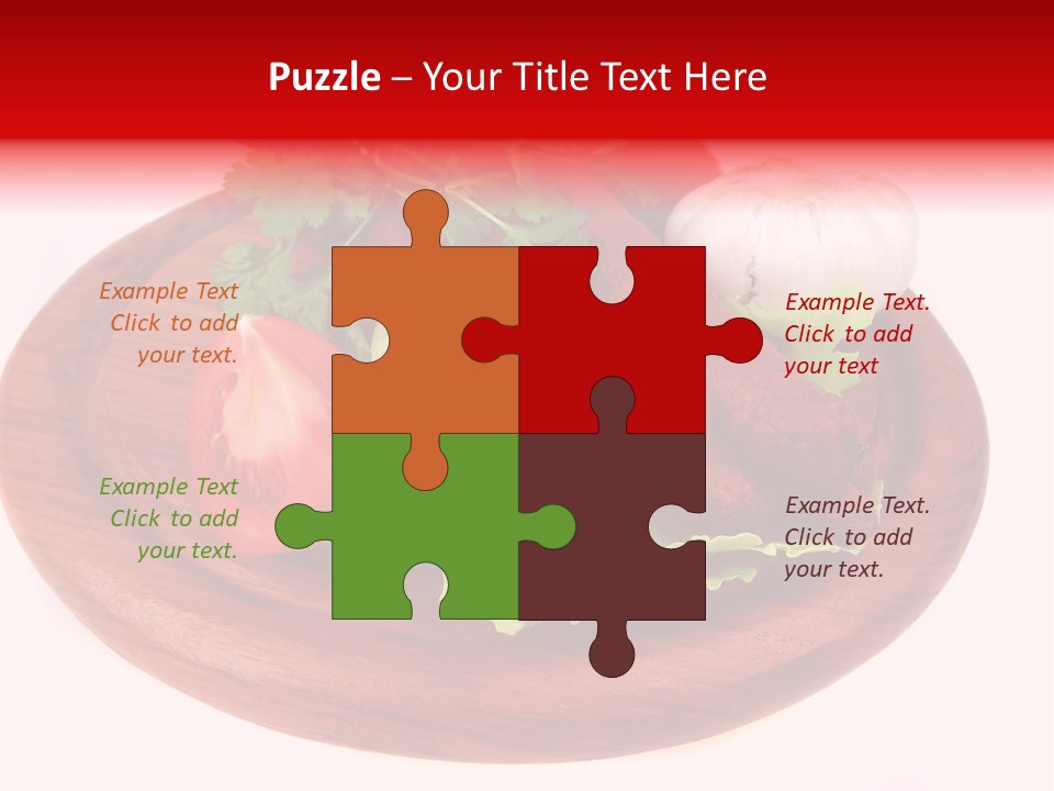 Spicy Bavarian Chop PowerPoint Template