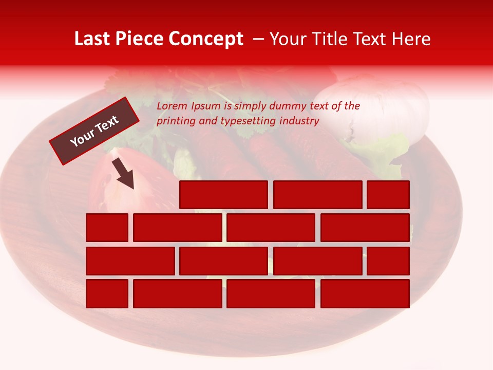 Spicy Bavarian Chop PowerPoint Template