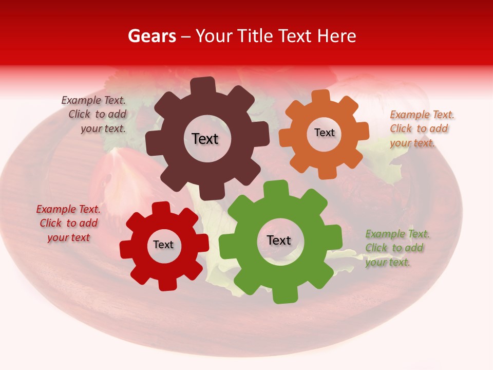 Spicy Bavarian Chop PowerPoint Template