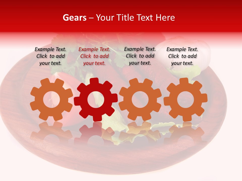 Spicy Bavarian Chop PowerPoint Template