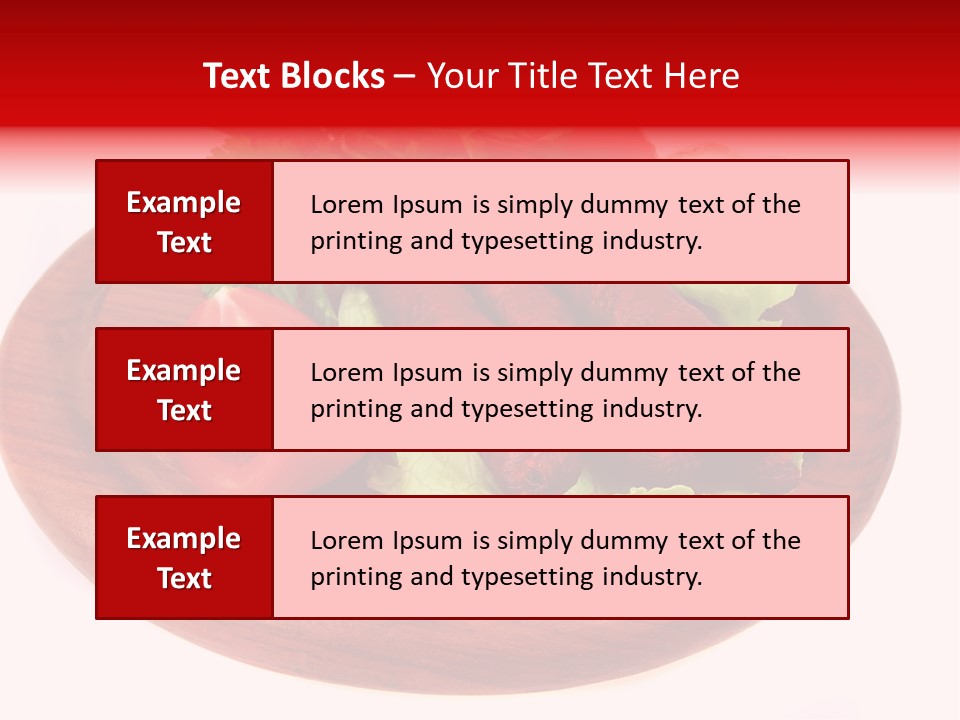 Spicy Bavarian Chop PowerPoint Template