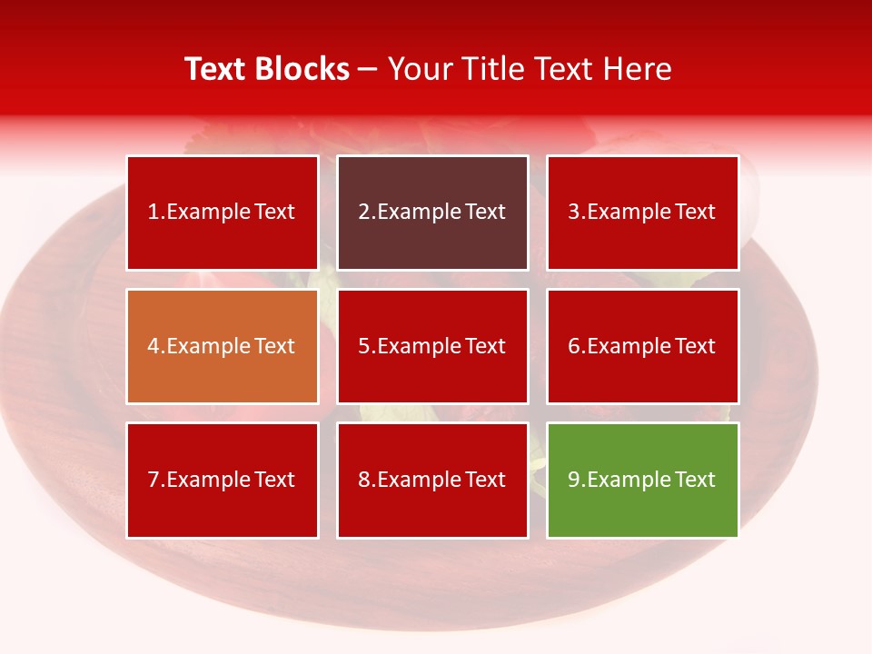 Spicy Bavarian Chop PowerPoint Template