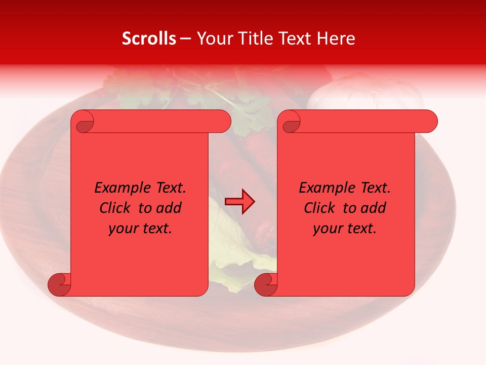 Spicy Bavarian Chop PowerPoint Template