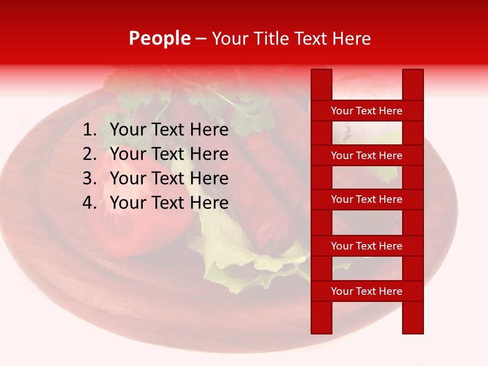 Spicy Bavarian Chop PowerPoint Template
