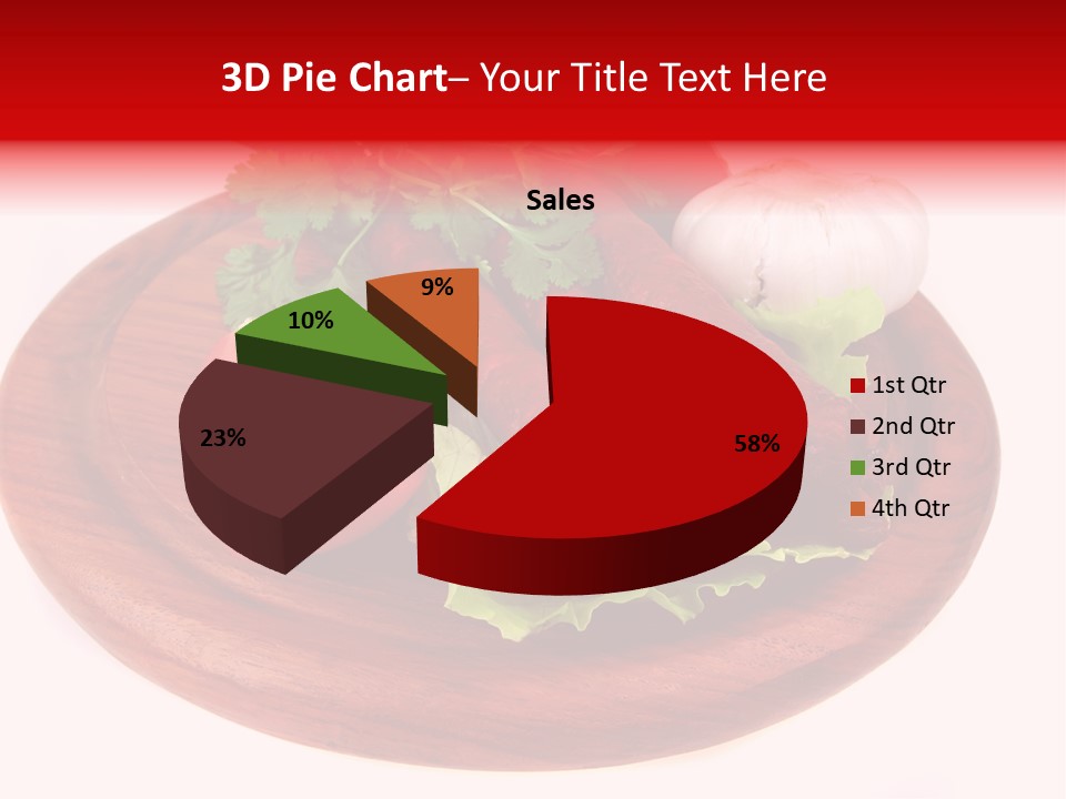 Spicy Bavarian Chop PowerPoint Template