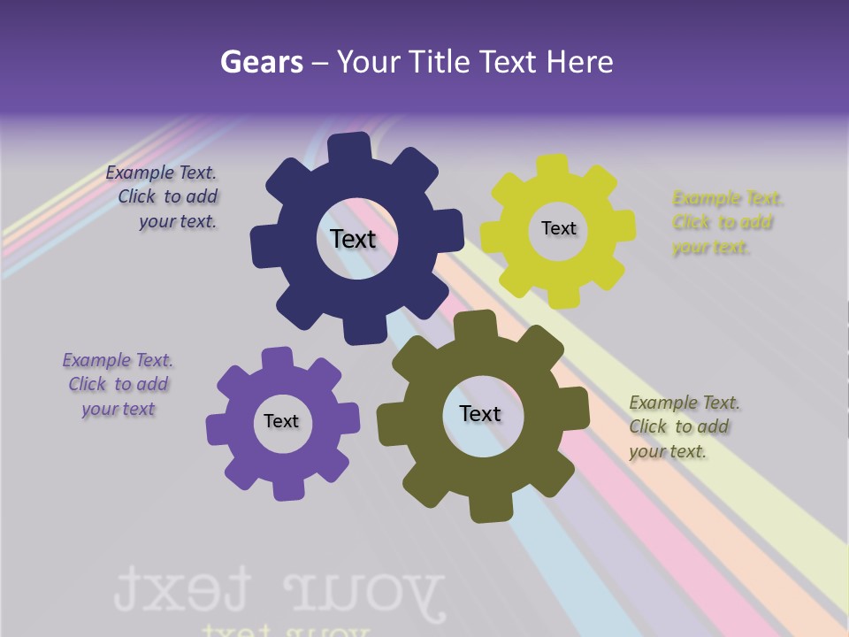 Space Artistic Cover PowerPoint Template