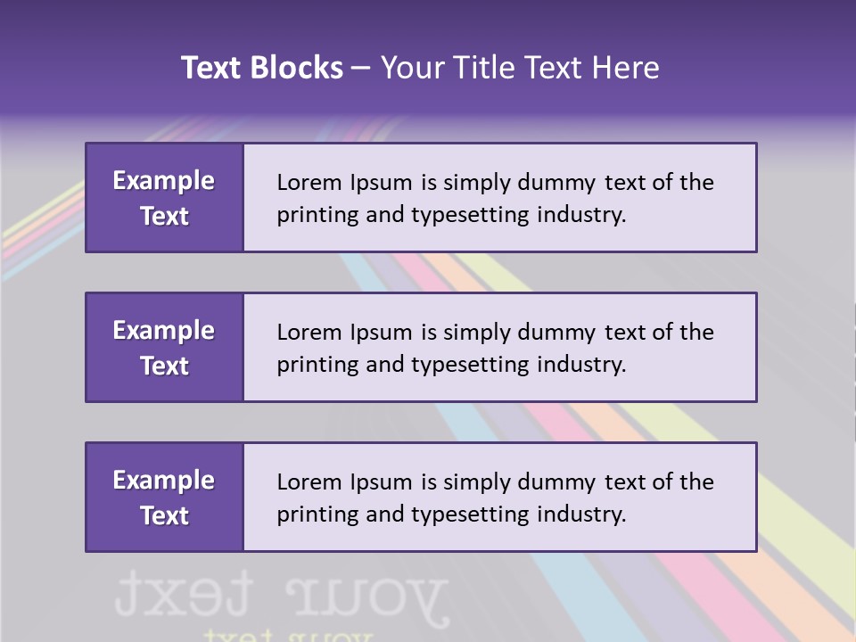 Space Artistic Cover PowerPoint Template