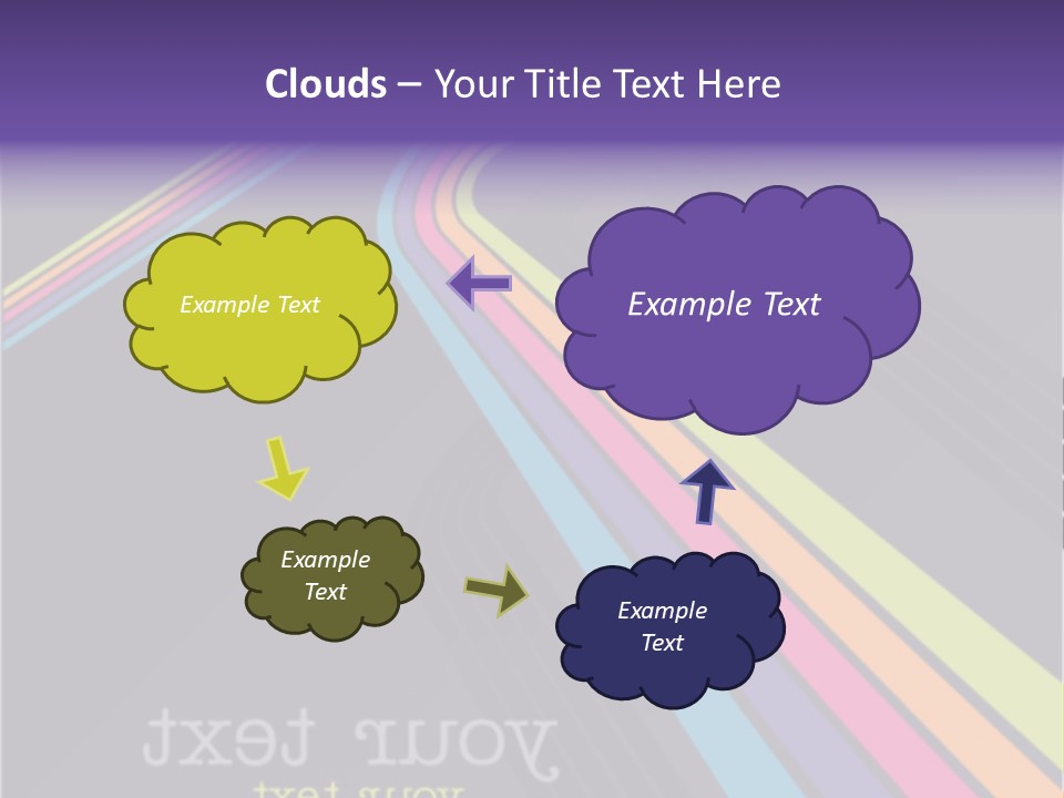 Space Artistic Cover PowerPoint Template