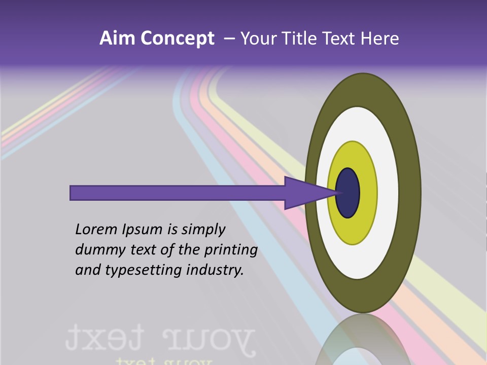 Space Artistic Cover PowerPoint Template