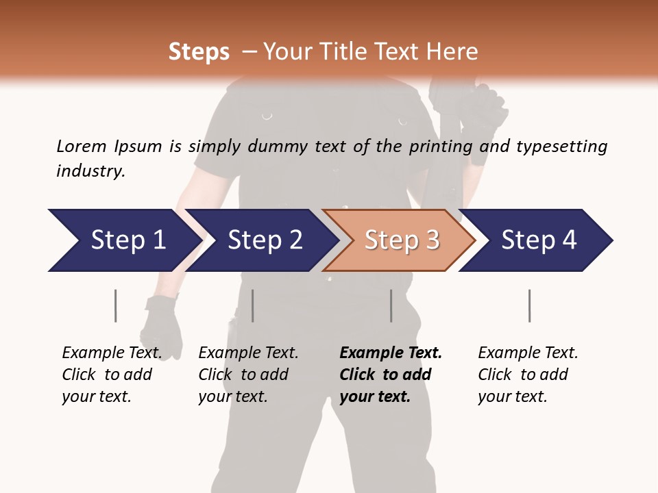 Robbery Burglar Theft PowerPoint Template