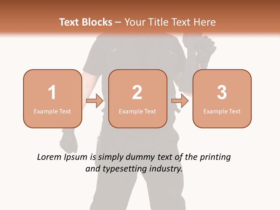 Robbery Burglar Theft PowerPoint Template