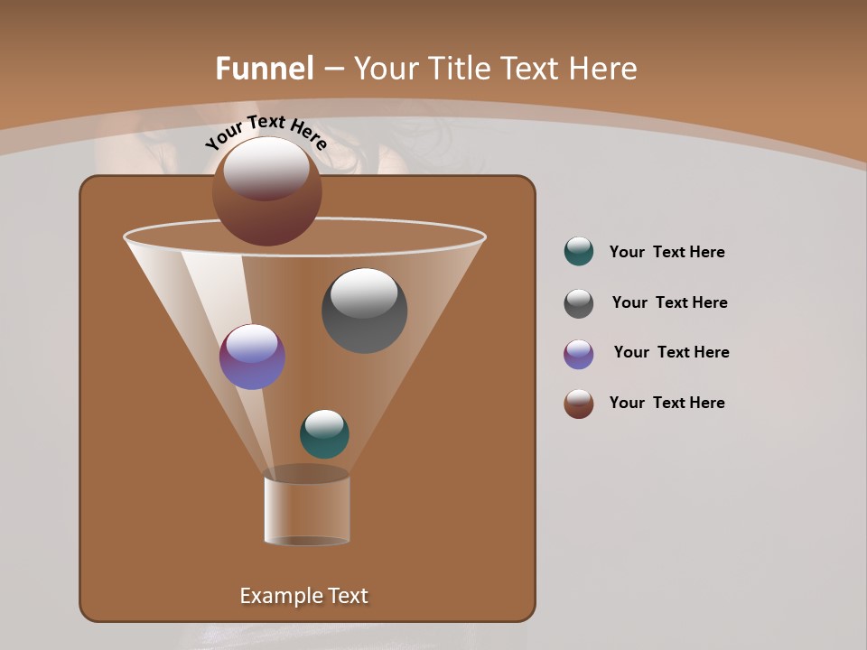 A Woman In A Silver Dress Posing For A Picture PowerPoint Template