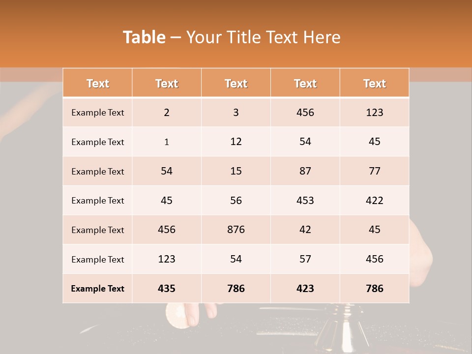 Winner Lucky  PowerPoint Template