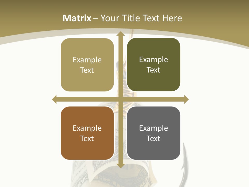 Hook Gold Design PowerPoint Template