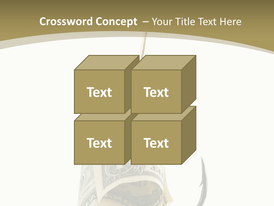 Hook Gold Design PowerPoint Template