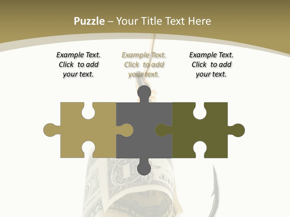 Hook Gold Design PowerPoint Template